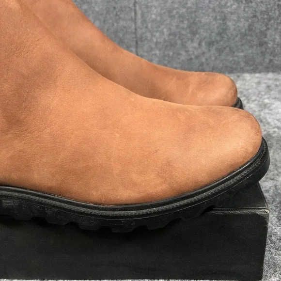 Sorel Waterproof Chelsea Boots Womens 9 Brown Leather Pull On NL3092-282 - Picture 16 of 16